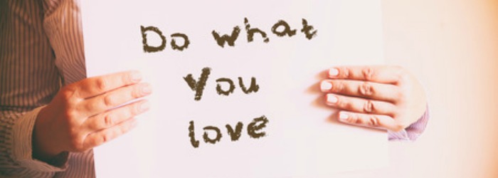 Holding sign - Do What You Love It's time to live your passion. If you've ever dreamed of being your own boss and working from home, the Ultimate Work at Home Bundle is for you!